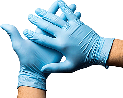 Luvas descartáveis para manicure Luvas descartáveis para manicure