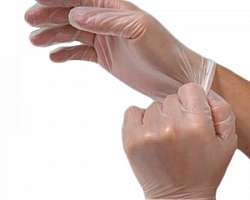 Luvas descartáveis para manicure Luvas descartáveis para manicure