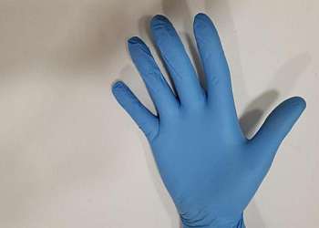 Luvas descartáveis de latex Luvas descartáveis de latex